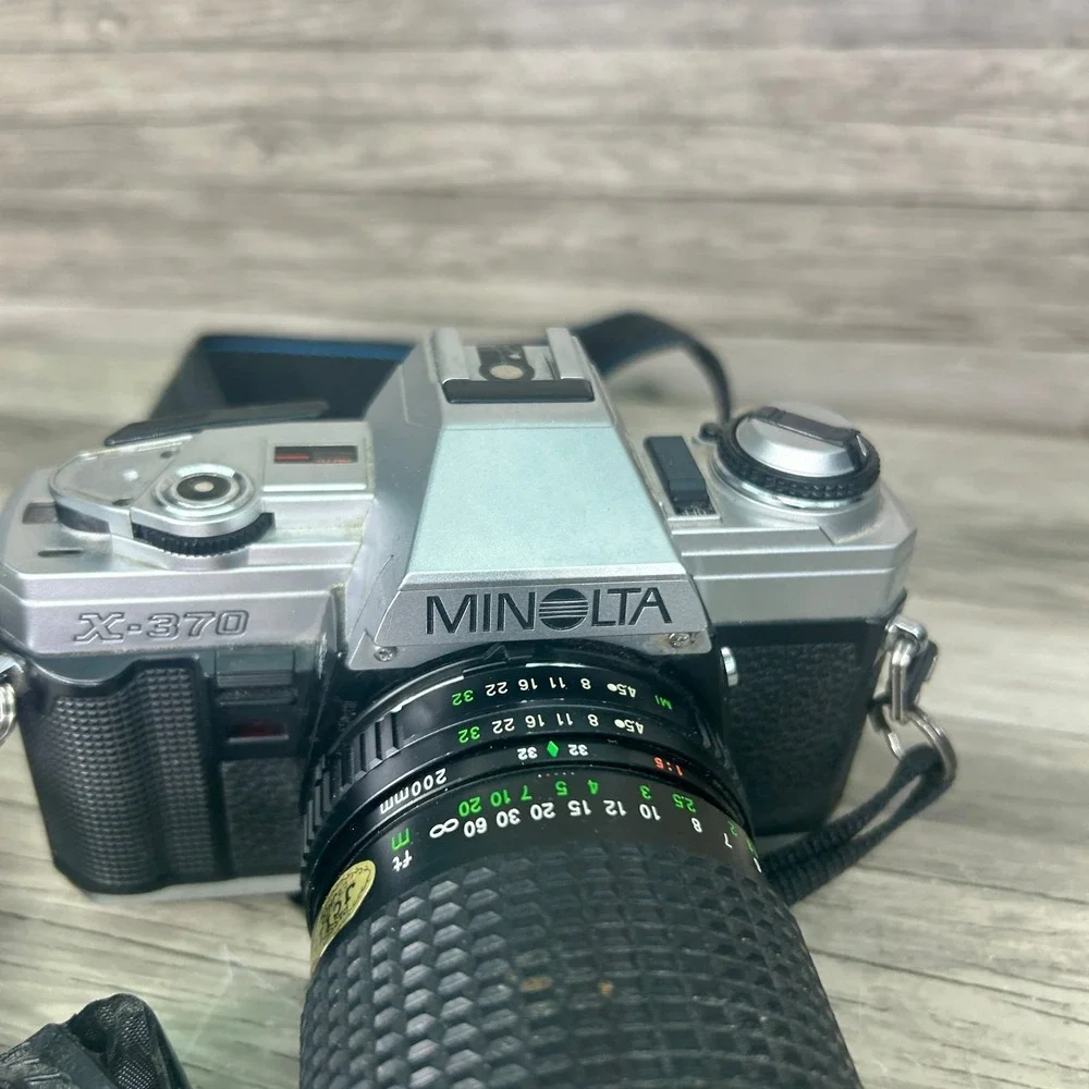 Minolta‎ X-370 SLR Film Camera with Lens Untested Parts Only